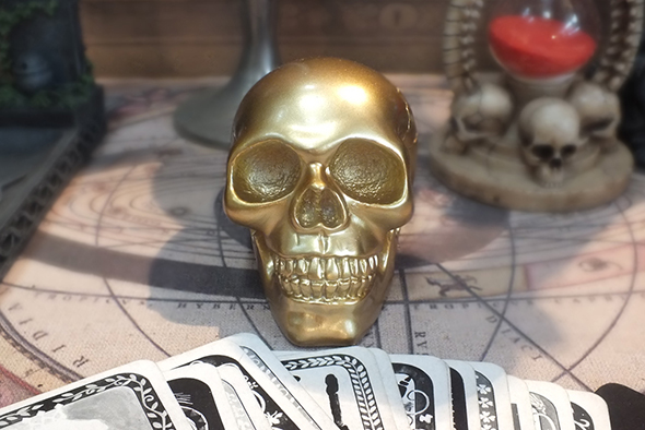 スモール ゴールドスカルヘッド Small Gold Skull Head 