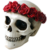 フラワースカルヘッド Flower Skull Head