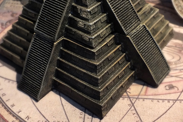 アステカピラミッド(チチェンイッツァ)ボックス Aztec Pyramid Box