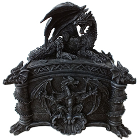 ゴシックドラゴン 装飾小物入れボックス Gothic Dragon Trinket Box